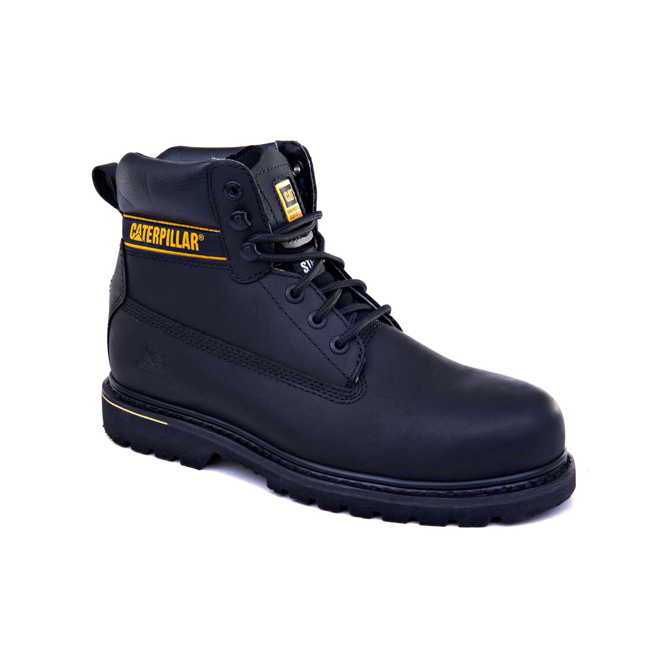 Caterpillar Holton St - Sa Philippines - Mens Safety Boots - Black 34857LTFZ